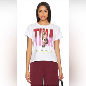 NWOT Daydreamer Tina Turner Private Dancer in Bleach White